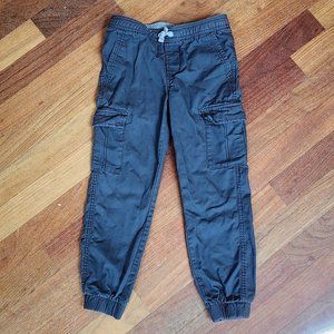 Cat & Jack Dark Gray Cargo Jogger Pants Size Medium (8/10)